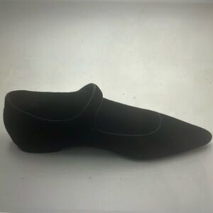 Ralph Lauren Black Velvet Mary Jane Pointed Flats size 8.5